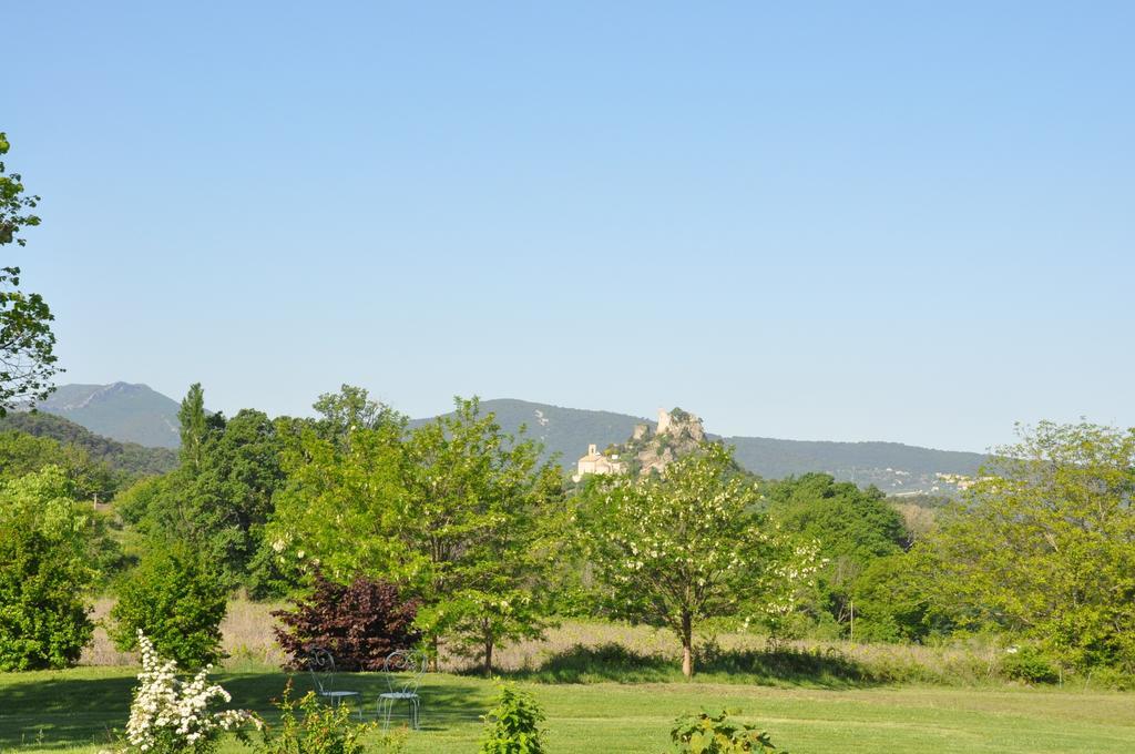 Bed and Breakfast Le Mas En Provence Entrechaux Exteriér fotografie
