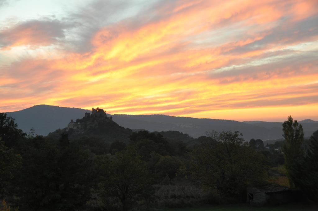 Bed and Breakfast Le Mas En Provence Entrechaux Exteriér fotografie