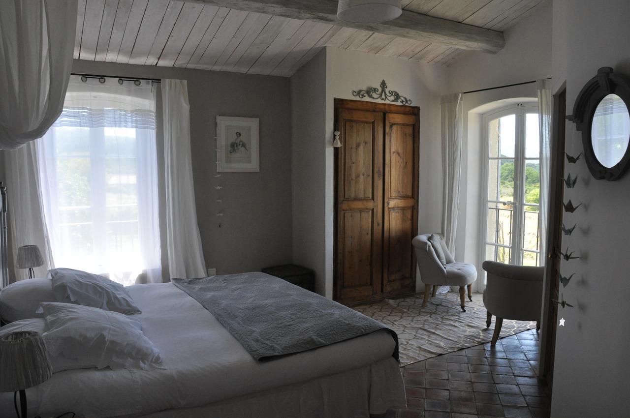 Bed and Breakfast Le Mas En Provence Entrechaux Exteriér fotografie