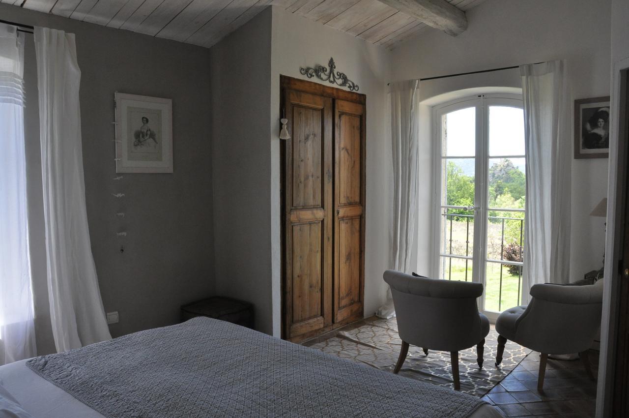 Bed and Breakfast Le Mas En Provence Entrechaux Exteriér fotografie